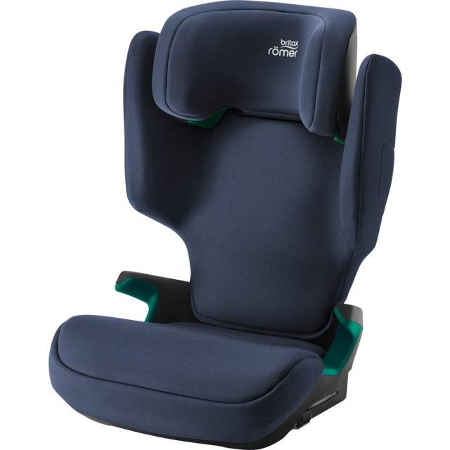 BRITAX RÖMER Discovery Plus 2-barnstol, med ISOFIX, för barn från 100–150 cm (i-Size), 3, 5–12 år, rymdsvart, 5,9 kg