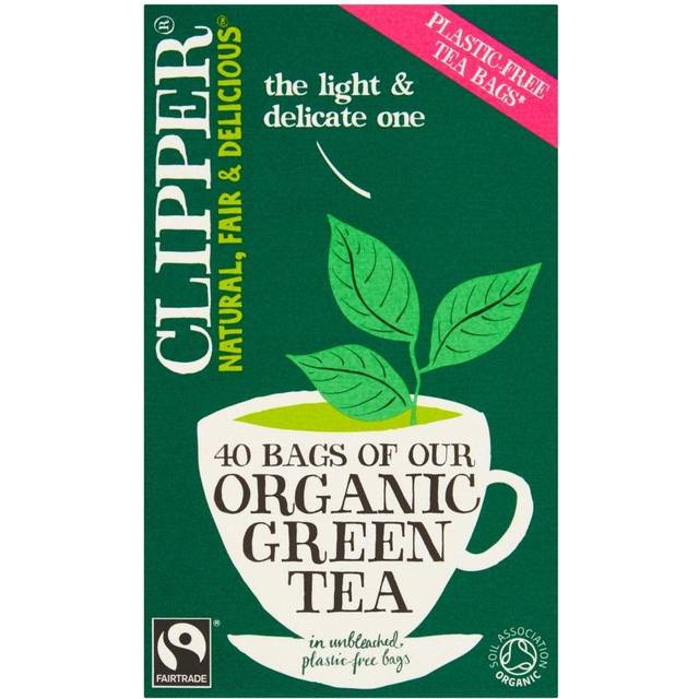 Clipper Organic & Fair Trade Green Tea 40 Bags