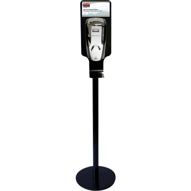 Rubbermaid Freestanding AutoFoam Hand Sanitiser Station Stand Black