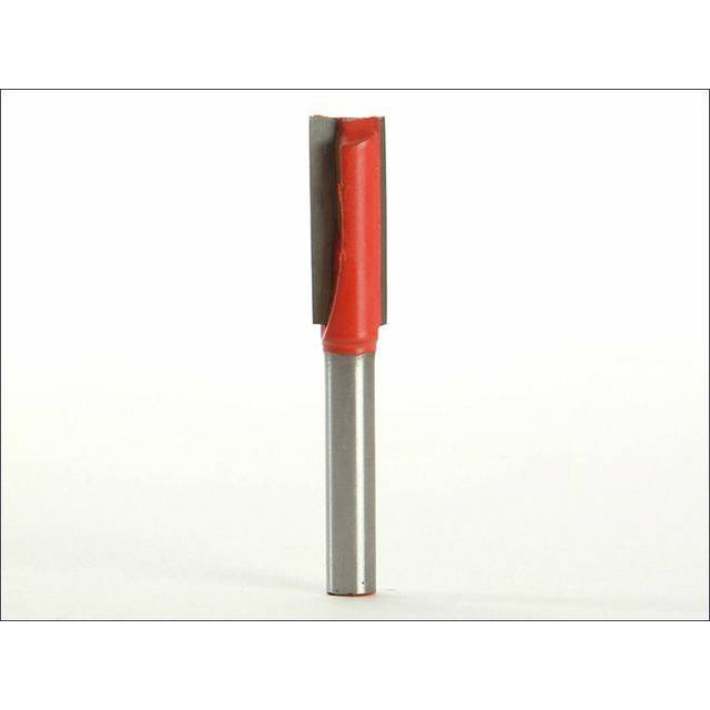 Faithfull Two Flute Straight Router Cutter 9.5mm 25mm 1/4"