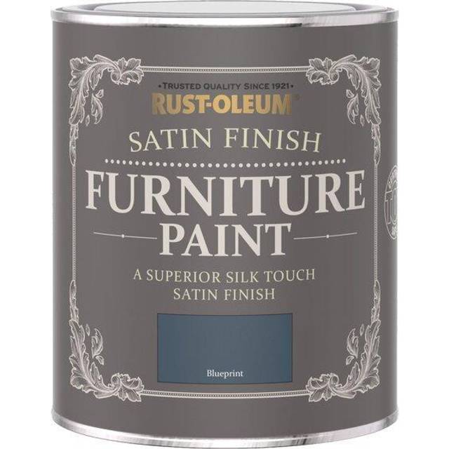 Rust-Oleum Satin Furniture Paint - BLUEPRINT - 750ml - Blue