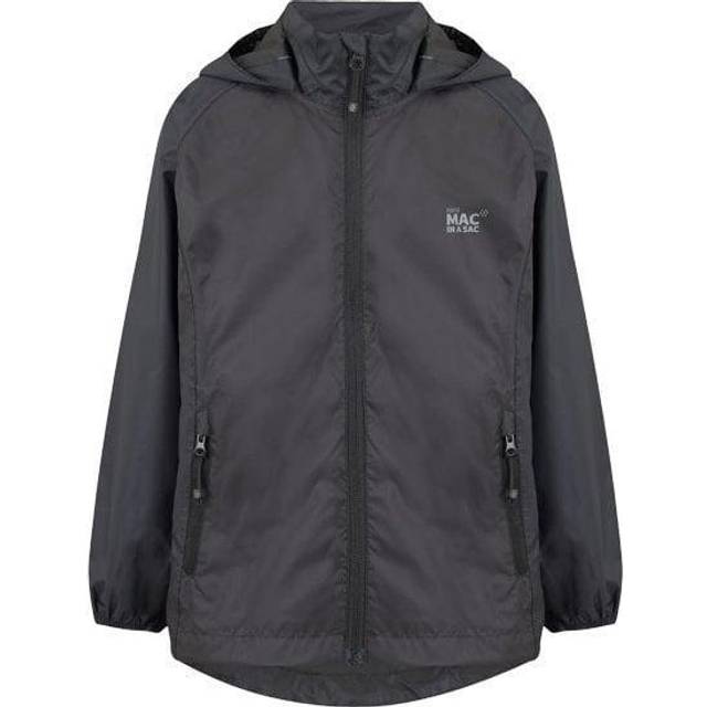 Mac in a Sac Origin Jacket Kids - Jet Black / 11-13Yr