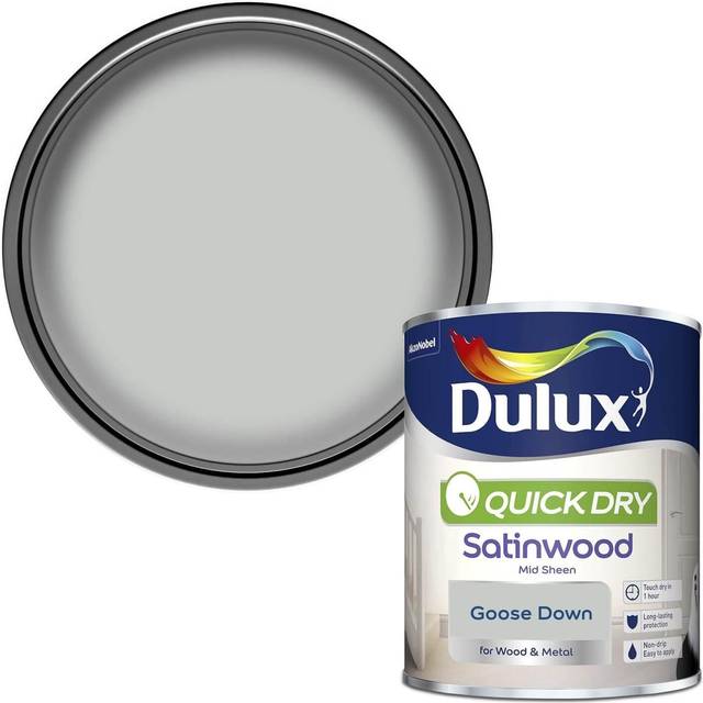 Dulux - Quick Dry Satinwood 750ml - Goose Down