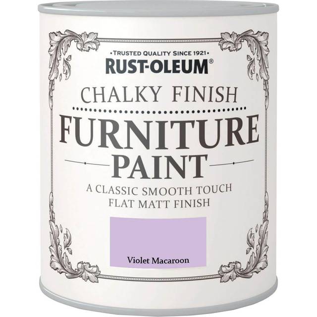 Rust-Oleum Chalky Furniture Paint - Violet Macaroon 750ml - Purple