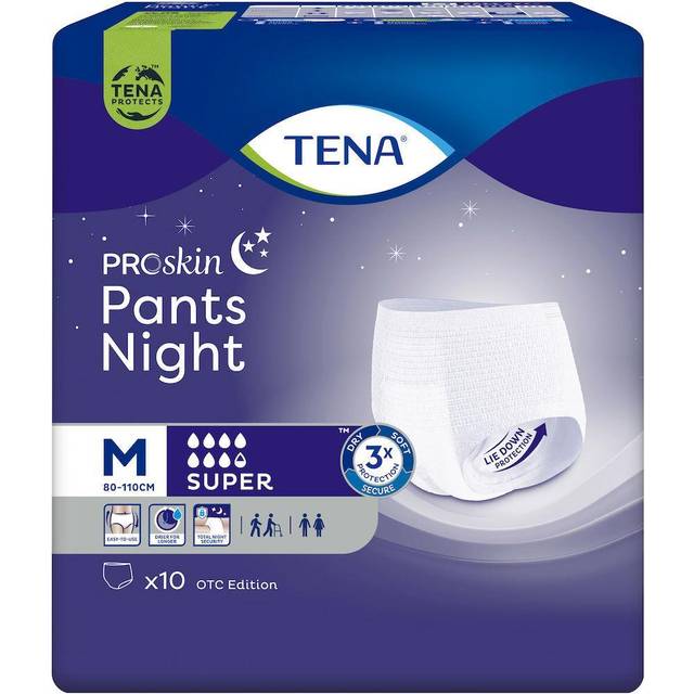 TENA PANTS NIGHT M 10ST 10 st