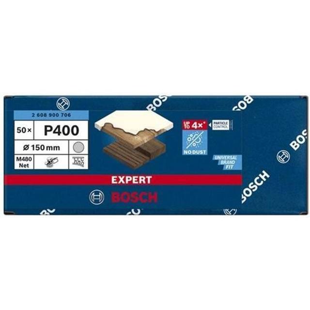 Bosch Slipnät Expert M480 för excenterslipar 150 mm, P400 50 -pack