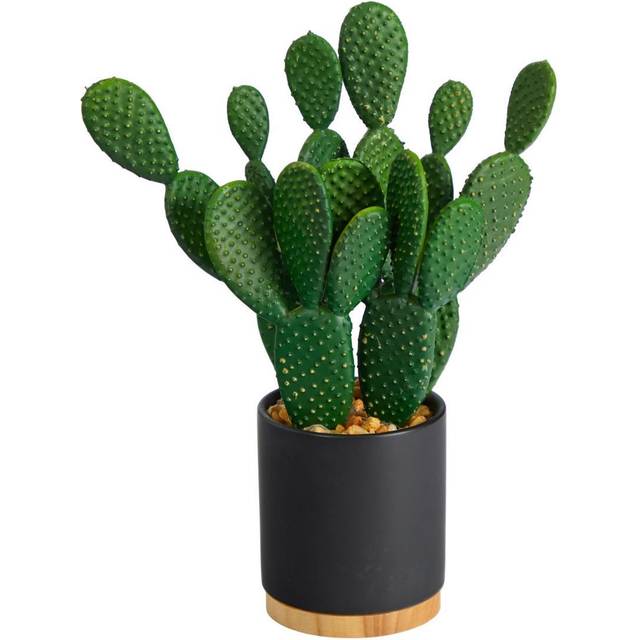 Nearly Natural 10in. Cactus Succulent Artificial Plant in Planter