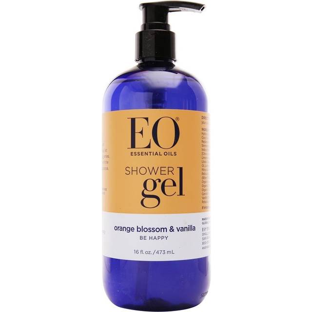 EO Products  Shower Gel  Uplifting Orange Blossom Vanilla  16 fl oz (473 ml)