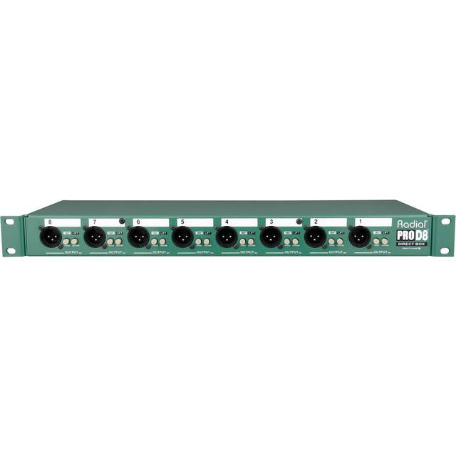 Radial PROD8 Eight Channel Passive Rackmount DI