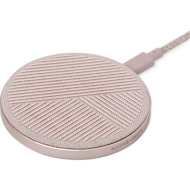Native Union Drop 10W Trådlös Laddare - Rosa
