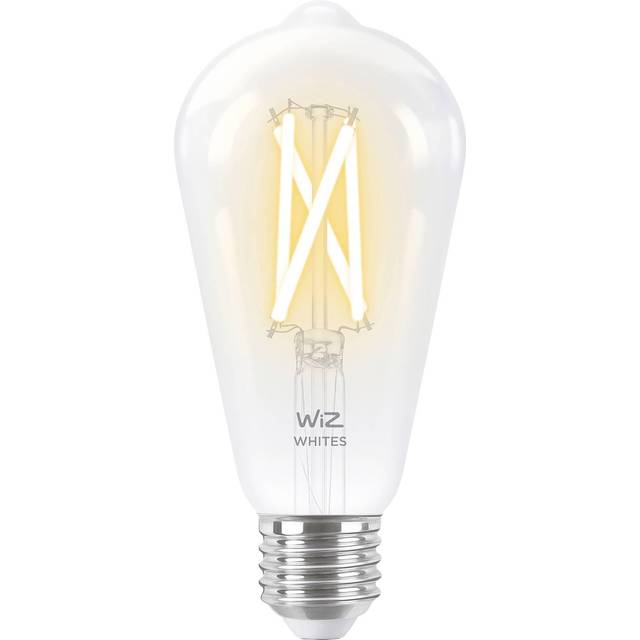 WiZ - Bulb Smart TW 7W 806lm 2700-6500K Edison Clear E27