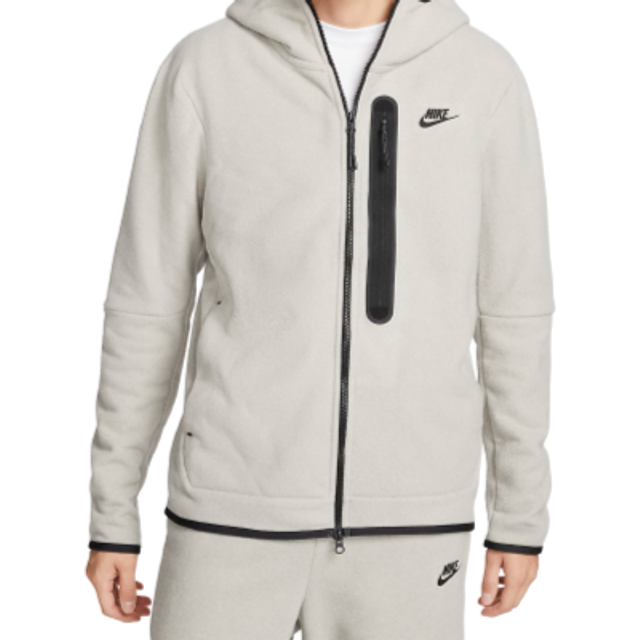 Fleece hooded sweatshirt with zip Nike Winter - Noir - S