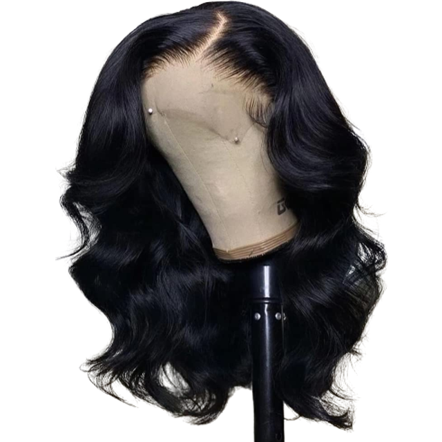 Body Wave Lace Front Wigs Human Hair Pre Plucked With Baby Hair Swiss Lace Front Wigs Human Hair Brazilian 4X4 Lace Closure Human Hair Wigs Natural Co