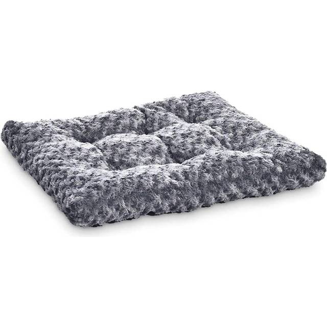 Pet Dog Bed - 1.16 m, Grey Swirl, 117 x 74 x 10 cm (L x W x H)