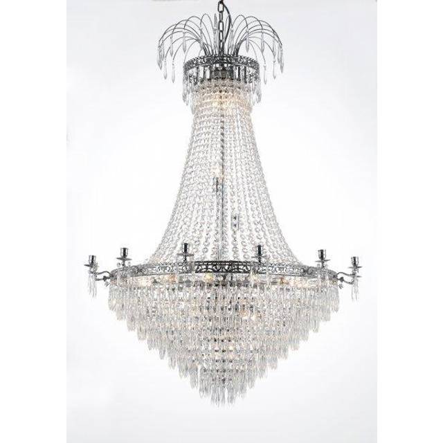 Norrsken Design - Empire Classic Ø95 - Kristallkrona - Antikmässing