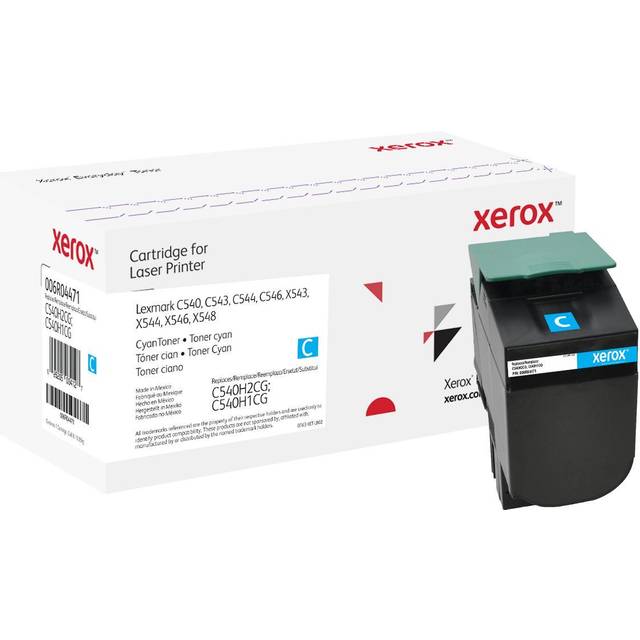Xerox Everyday Replacement Toner Cart High Yield Cyan For Lexmark C540H2CG 006R04471