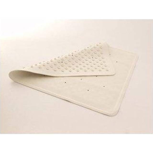 34cm x 74cm Anti-slip Rubber Bath Mat -  croydex basics rubber bath mat blue