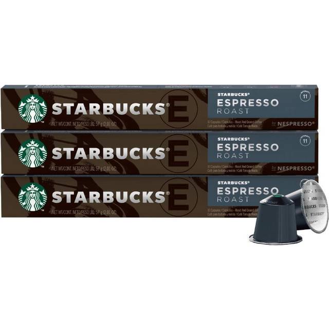 Starbucks Espresso Roast Nespresso Coffee Pods (12 x 10)