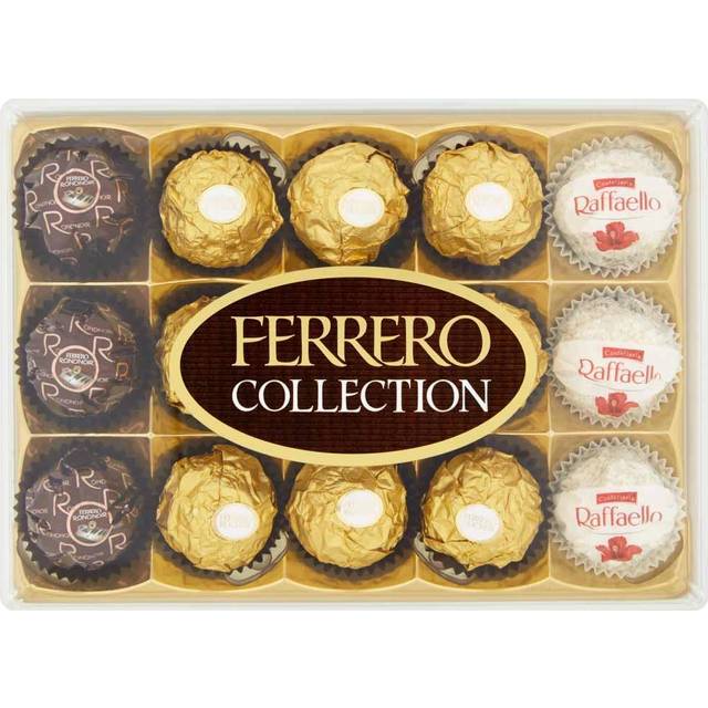 Ferrero Rocher 15 Pieces Chocolate Gift Box, 175 g
