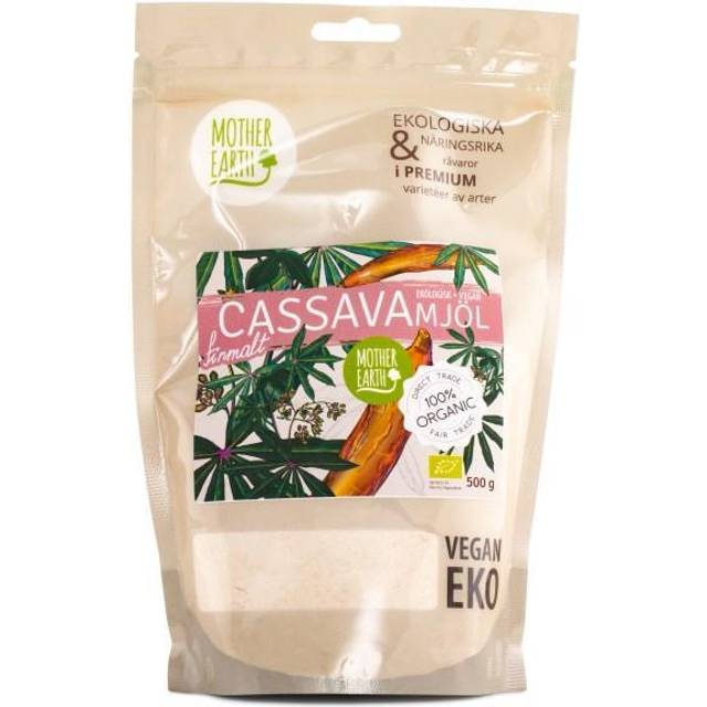 Mother Earth Cassavamjöl Finmalt EKO, 500 g