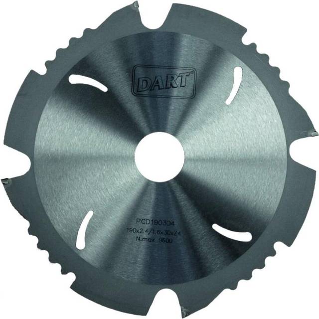 Dart - PCD165204 pcd Fibre Cement Saw Blade 165DMMX20BX4Z
