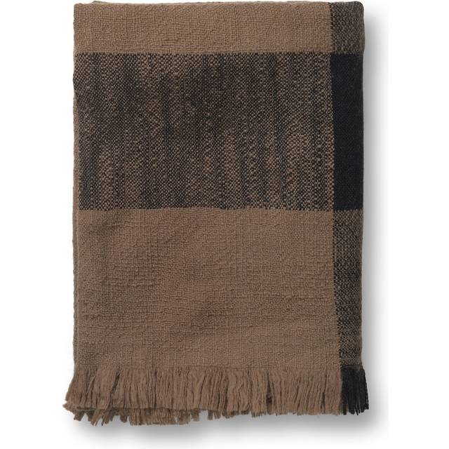 Ferm Living Dry Blanket Sugar Kelp/black - ACCESSORIES Diskhanddukar Från Magasin (ACCESSORIES)