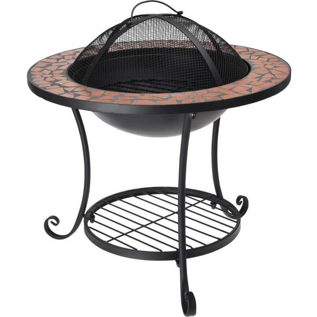ProGarden Fire Bowl with Mosaic Outdoor Backyard Terrace Fireplace Fire Pit