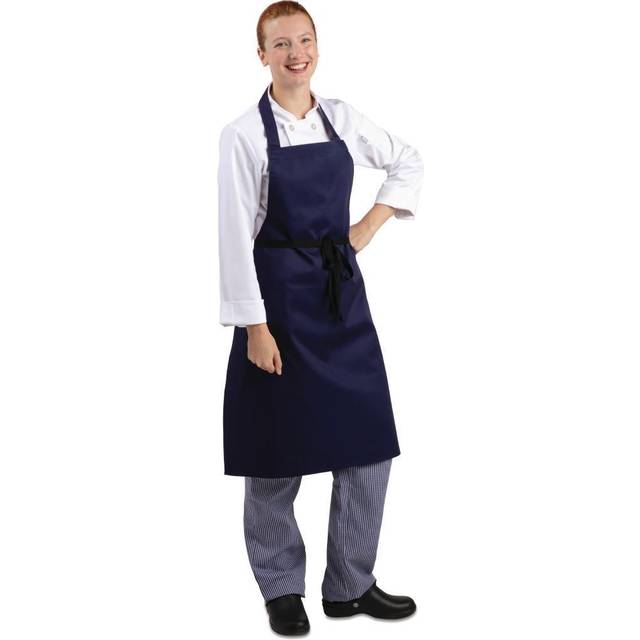 Whites Bib Apron Navy Blue
