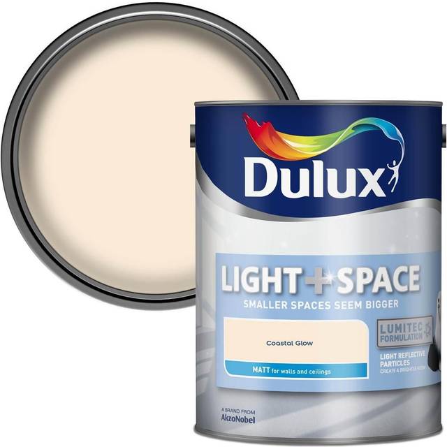 Dulux Light+ Space Matt Emulsion Paint - Coastal Glow - 5L