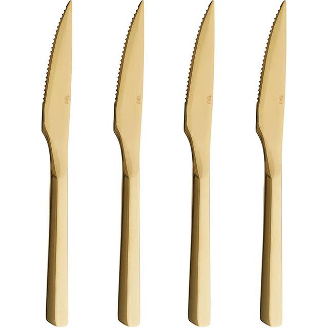 Aida - RAW - steak kniv guld 4 stk