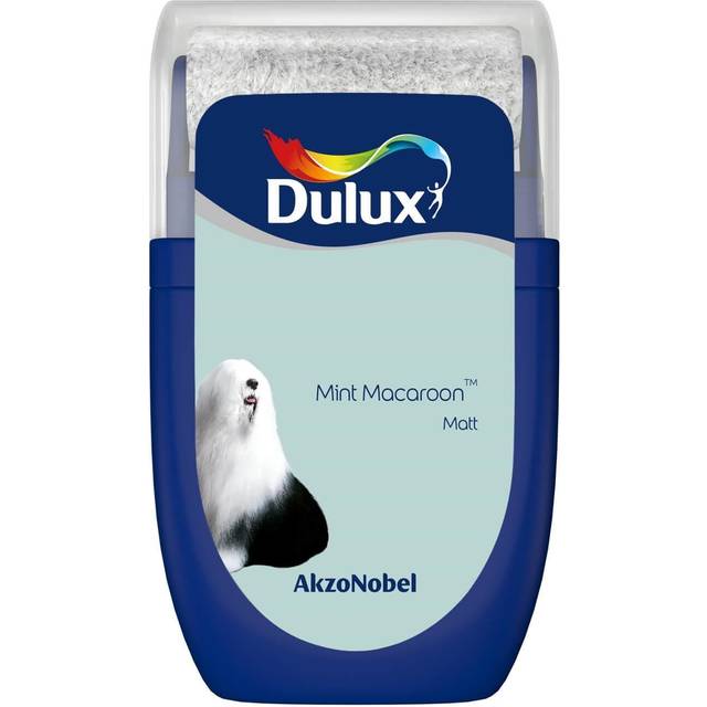 Dulux Mint Macaroon Matt Emulsion Paint Tester Pot 30ml - Blue