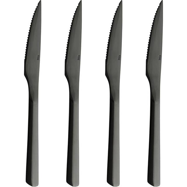 Aida Raw steak knife 4-pack Black