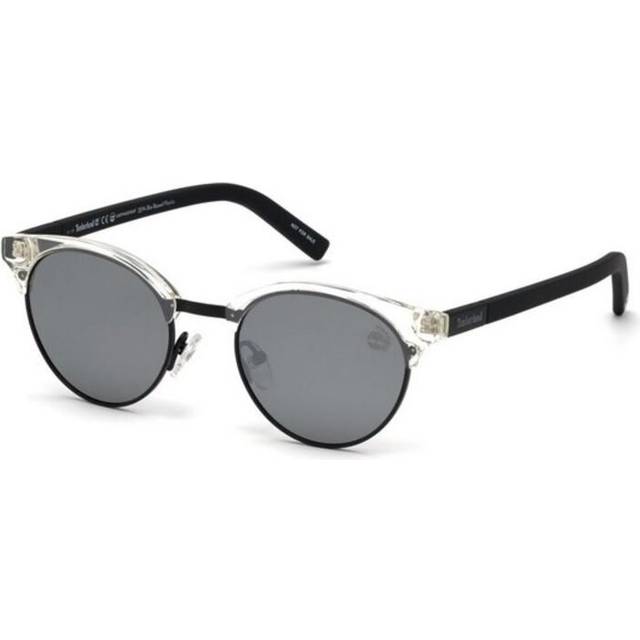 Transparent Metal Sunglasses