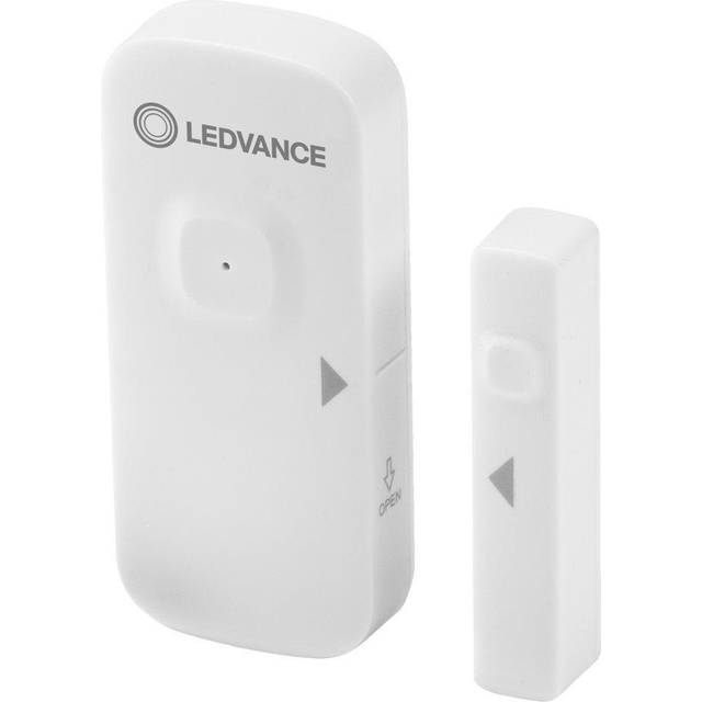 Ledvance SMART+ Kontaktsensor med Wifi teknik för att upptäcka öppna dörrar och fönster, styrning via smartphone, kompatibel med Alexa och Google, 1-pack, vit