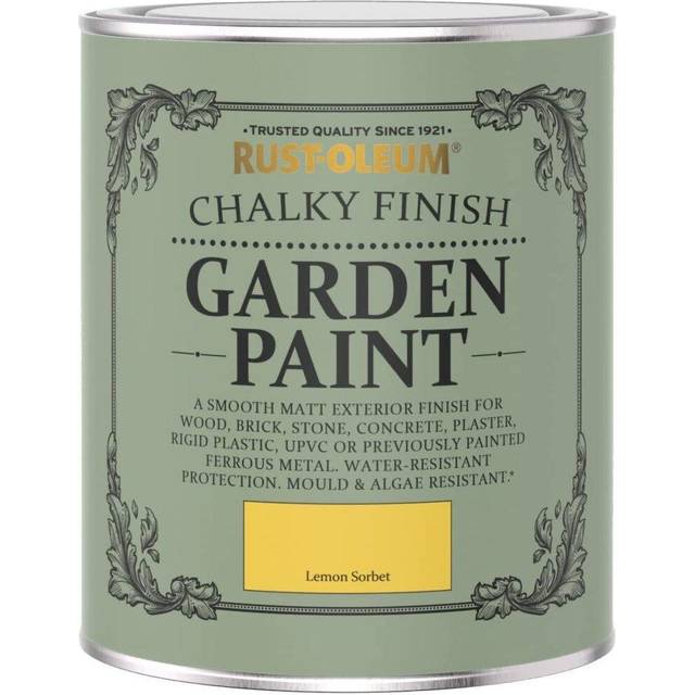 Rust-Oleum Garden Paint in Matt Finish - LEMON SORBET 750ml - Yellow