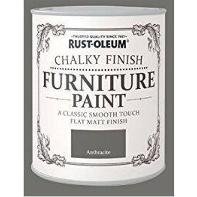 Rust-oleum - Chalk Chalky Furniture Paint Anthracite 2.5L