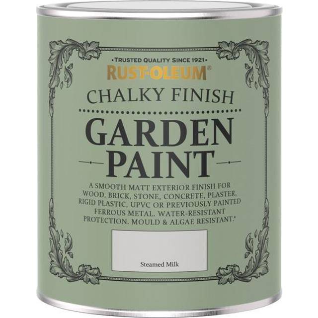Rust-Oleum Garden Paint in Matt Finish - STEAMED MILK 750ml - White