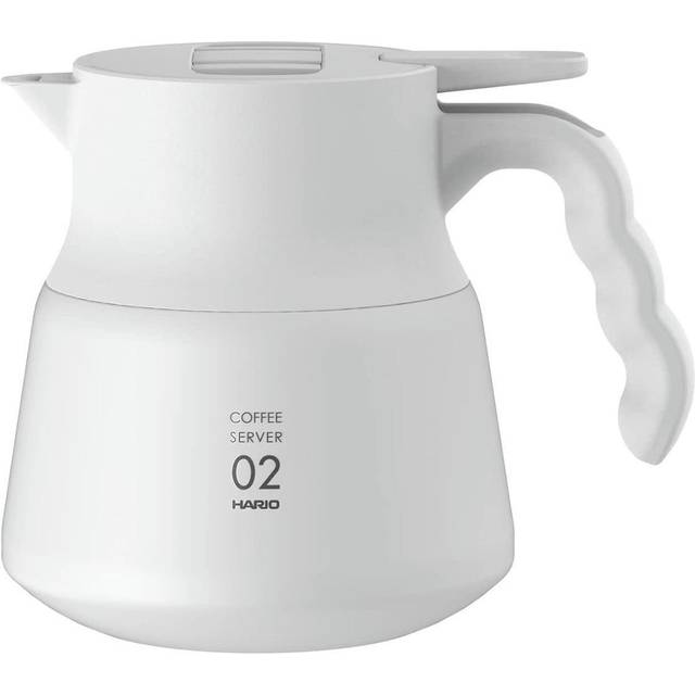 V60 Termoskanna i Rostfritt Stål Plus - 02 - 600 Ml - Vit