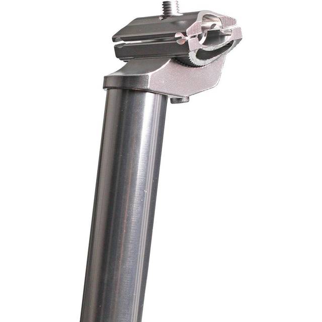 Uno alu sadelpind sølv 27,2 x 400 mm