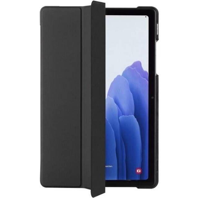 Hama fodral för Samsung Galaxy Tab S7 FE/S7+/S8+ 31,5 cm 12,4 tum (hopfällbart fodral för Samsung surfplatta, skyddsfodral med stativfunktion, magnetiskt fodral) svart
