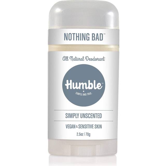 Humble Brands Deodorant Vegan & Sensitive Skin Formula Unscented 2.5 oz