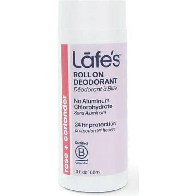 Lafe&#39;s Natural Roll On Deodorant Bliss Iris & Rose 3 oz