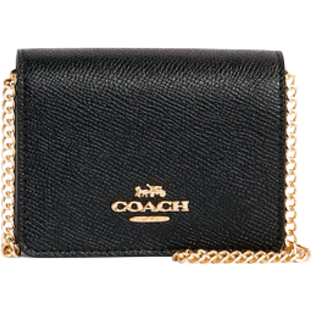 Coach chain shops wallet