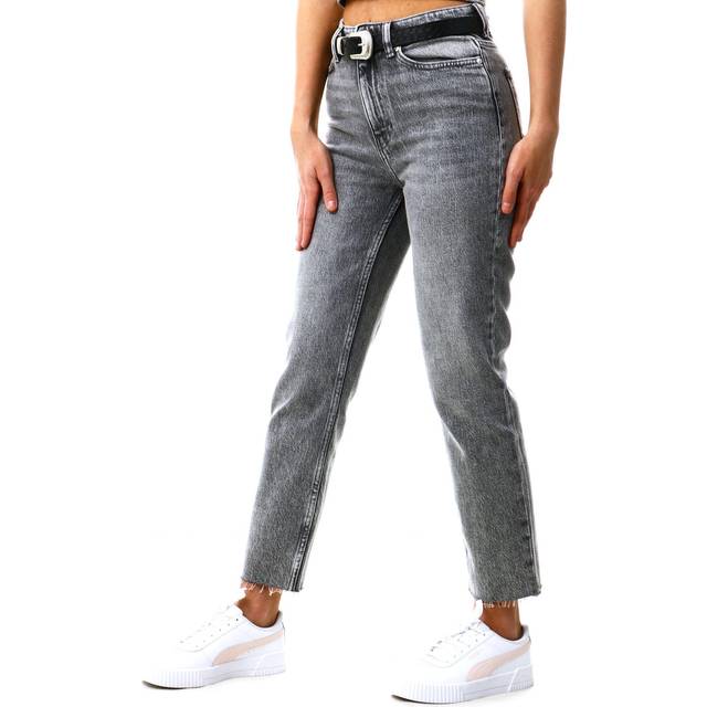 Onlemily Hög Midja Rak Passform Jeans
