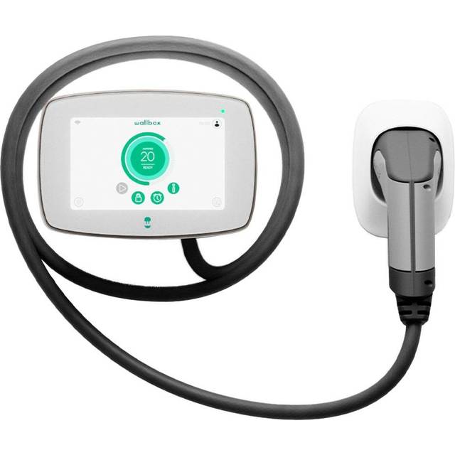 Wallbox elbilsladdare Commander 2 elbilsladdare typ 2 5 m (vit)