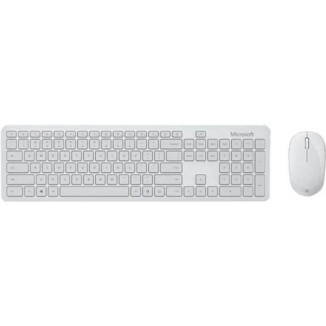 Microsoft Bluetooth Desktop Keyboard QWERTY US International White