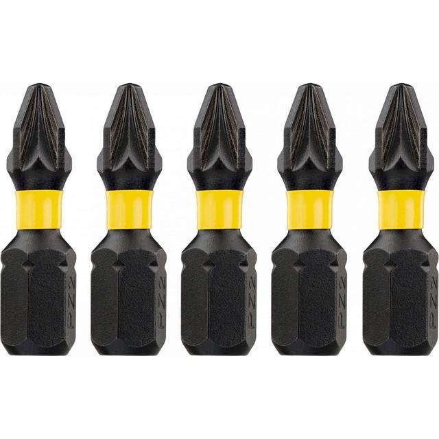 DeWalt Pozi Extreme Impact Torsion Screwdriver Bit PZ2 25mm Pack of 5