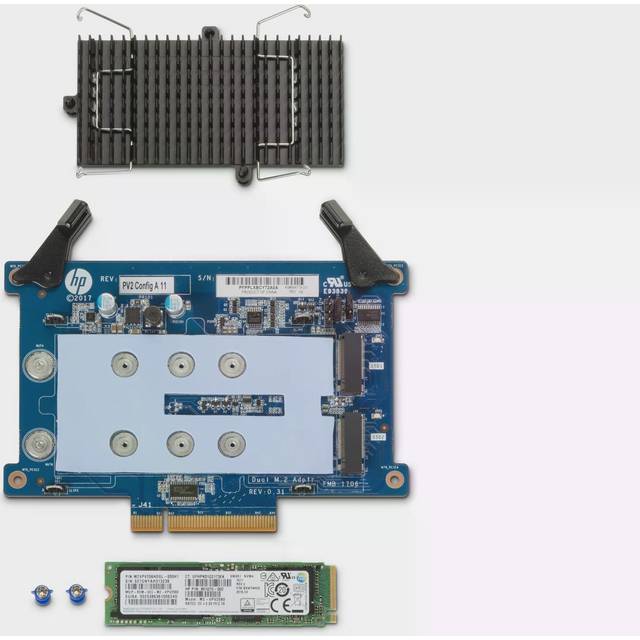 HP Z Turbo Drive - SSD - 2 TB - inbyggd - M.2 - PCIe 4.0 x4 - för Workstation Z2 G9 (SFF, tower), Z8 G4