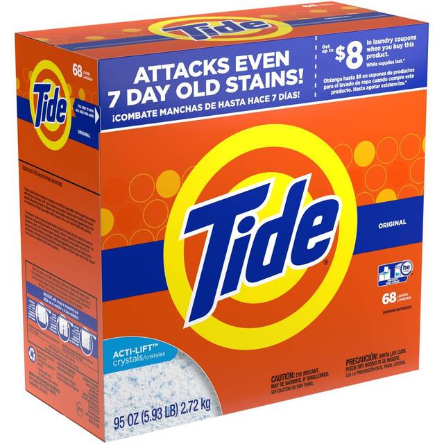 TIDE DETERGENT PWD 95OZ (Pack of 1)