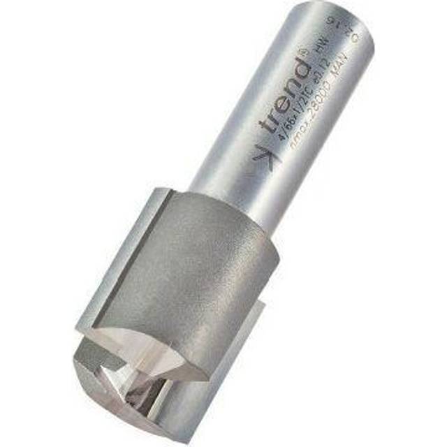 Trend 4/66 22.0mm Professional TCT Two Flute Straight Router Cutters - 1/2" Shan